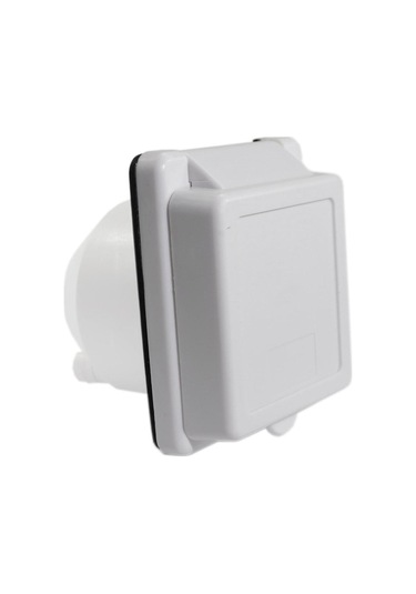 Suntek Su Geçirmez Kapaklı 30a Flanşlı Güç Girişi Giriş