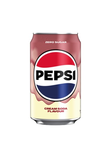 Pepsi Cream Soda Flavour Zero Sugar 330ml