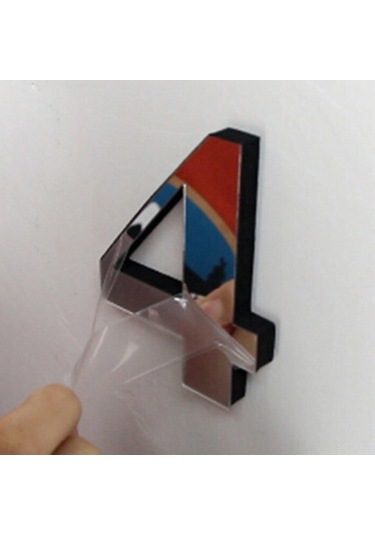 Pazly 3d Aynalı Sessiz Saat - Altın/gümüş/siyah - Modern Ev Dekorasyonu İçin Şık Fonksiyonel Saat Diğer