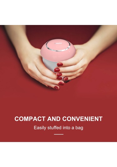 Xiyyadms Mini Uv Led Tırnak Kurutma Lambası - Hızlı Kuruma, Taşınabilir Ve Usb Güçlü Pembe