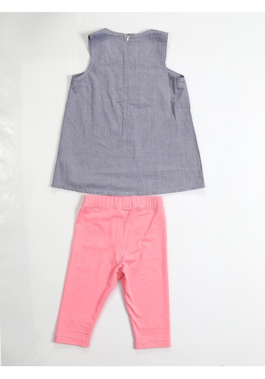 Casabony Unicorn Dokuma Tunik + Tayt Takım-pembe Pembe