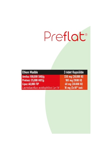 Preflat 30kapsül