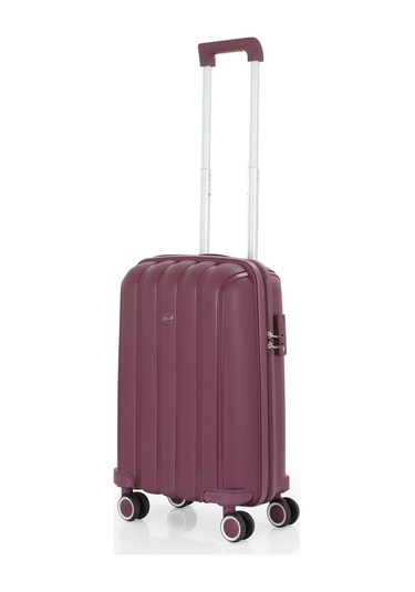 Mçs Polipropilen 2li Valiz Seti Kabin & Makyaj V305 S21yy1000073-set 210 Mürdüm