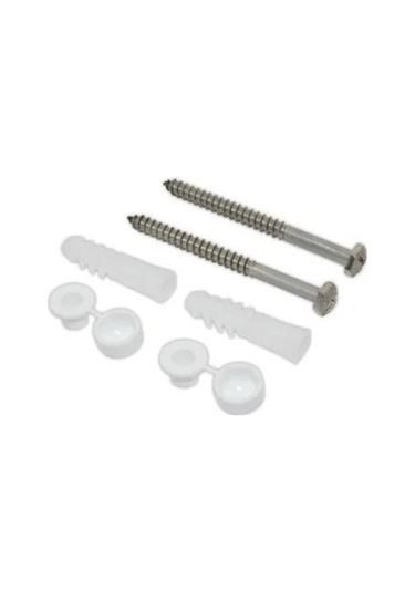 Klozet Montaj Vidası Altın - Beyaz