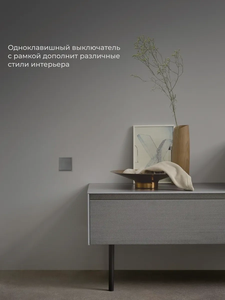 Laıtys Gri Tek Butonlu Anahtar 222747278