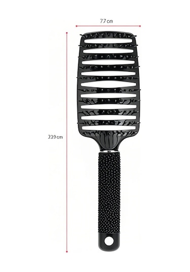 Gajeena Abody Masajlı Nylon Saç Fırçası - Kaymaz Tutma Yeri Ve Hızlı Kuruma Özelliği