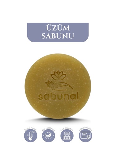 Sabunal Üzüm Sabunu 2 Adet - Cilt Elastikiyet Sabunu