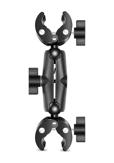 Motosiklet Dualheads Yengeç Kelepçe Eylem Kamera Gidon Spor Aksiyon Kameraları Için Sabit Montaj Yurt Dışından A