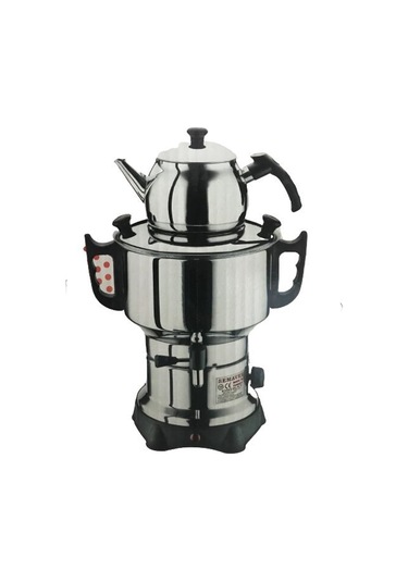 Pegasus Lüx Trigon Elektrikli Çelik Semaver 4.5 L