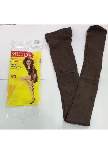 3'lü 20 Denye Mat Ince Külotlu Çorap 500 Siyah 001