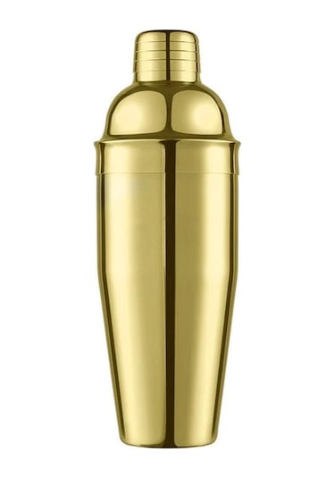 Perlotus Çelik Gold Kaplama 700 Ml Kokteyl Shaker Karıştırıcı
