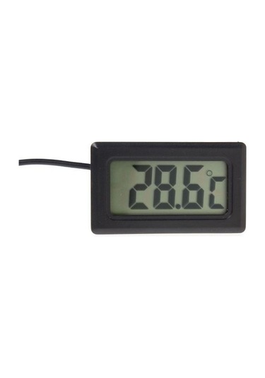 Aek-tech Mini Dijital Prob Termometre siyah