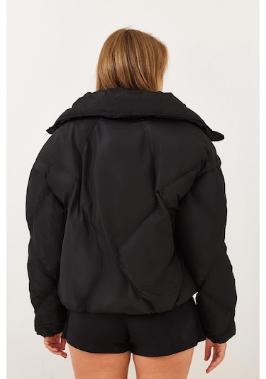 Shade Kadın Oversize Şişme Mont 10191065 - Siyah