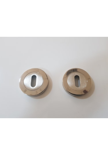 Nsp Oda Kapı Kilit Ağızlığı Nikel Saten 1 Çift