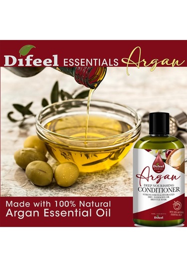 Difeel Essentials Argan Yağlı Besleyici Saç Kremi 360ML