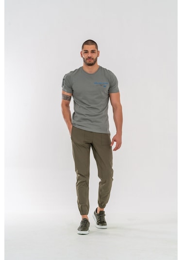 Combat Tactical Pantolon Jogger Safari - 513-663-bej