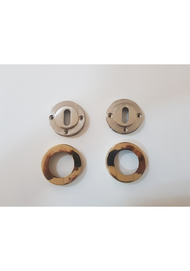 Nsp Oda Kapı Kilit Ağızlığı Albirifin Saten 1 Çift