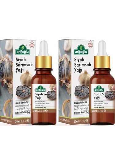 Arifoğlu Siyah Sarımsak Yağı 2 x 20 ML