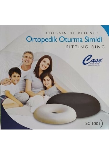 Case SC1001 Ortopedik Visco Oturma Simidi Ortası Delik