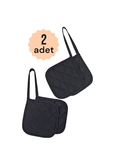 Twin İkili Paket Isıya Dayanıklı Fırın Tutacağı 2 Adet Fıstık Yeşili