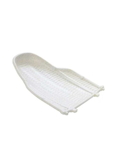 Pazly Suntek Sepet Rattan Magideal Hasır Dokuma Cm Beyaz 24 Et Beyaz