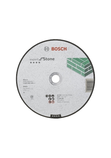 Bosch 230x3.0 mm Expert For Stone Düz - 2608600326