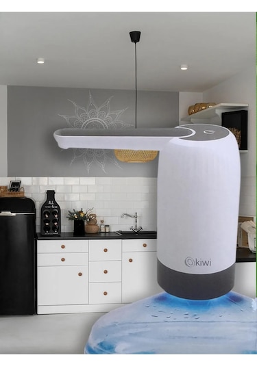 Kiwi KWP-8513 Şarjlı Damacana Pompası Beyaz