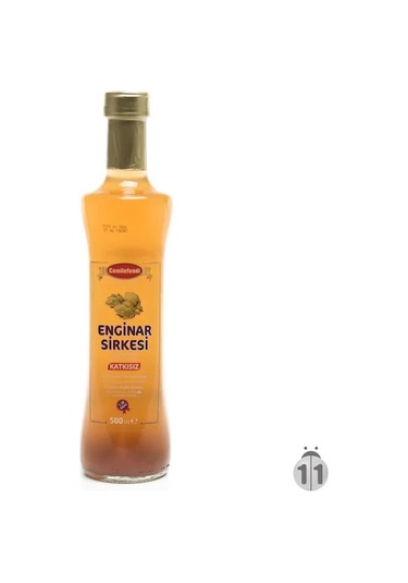 Cemilefendi Katkısız Enginar Sirkesi Cam 500 ML