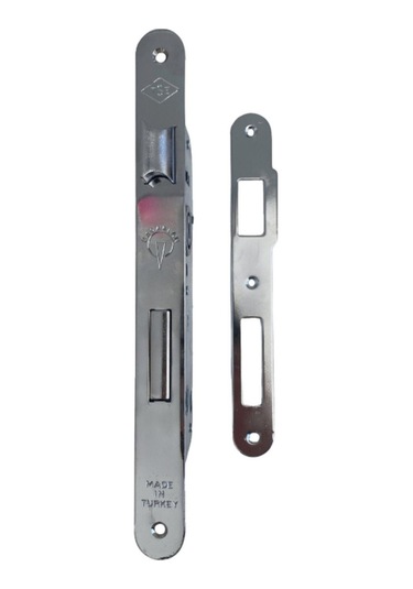 Oval 40mm Gömme İç Kapı Wc Kilidi Tuvalet Ve Banyo Kapısı Kilidi Wc 23mmx40mm