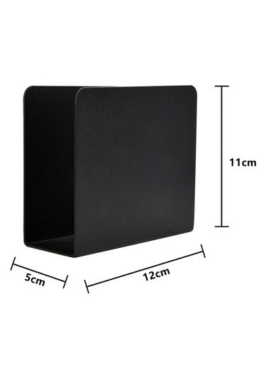 Homyl Peçetelik Dekoratif Mutfak Için Doku Tutucu Siyah