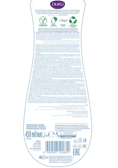Duru Fresh Sensations Okyanus Ferahlığı Duş Jeli 6 x 450 ML