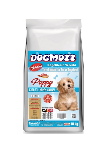 Dogmozz Kuzu Yavru Köpek Maması 10 KG