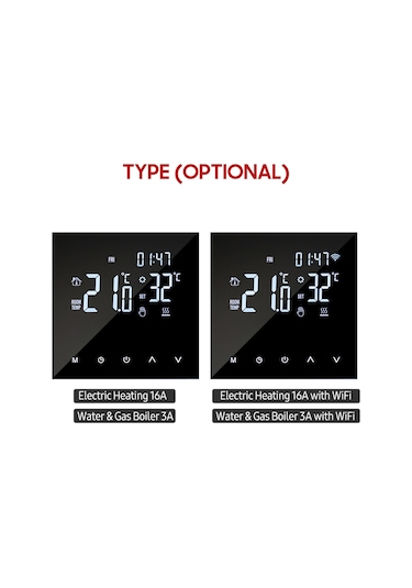 Aubyhe Akıllı Programlanabilir Termostat Me82h: Ev, Ofis Ve Daha Fazlası İçin Esnek Sıcaklık Kontrolü