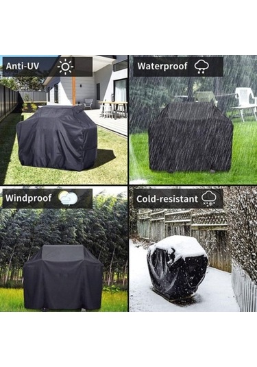 Trendooze Izgara Kapağı, 170x61x117cm, Gazlı Barbekü Kapsar, Yüksek Kapasiteli Grill