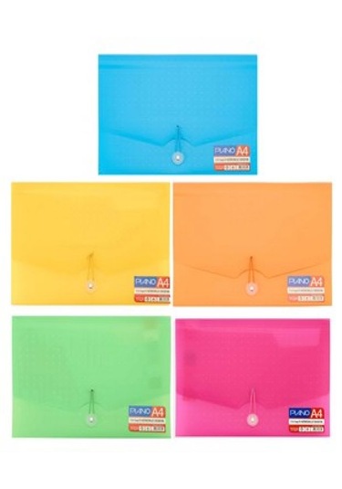 Piano Körüklü Dosya13 Gözlü A4 Dosya Sarı