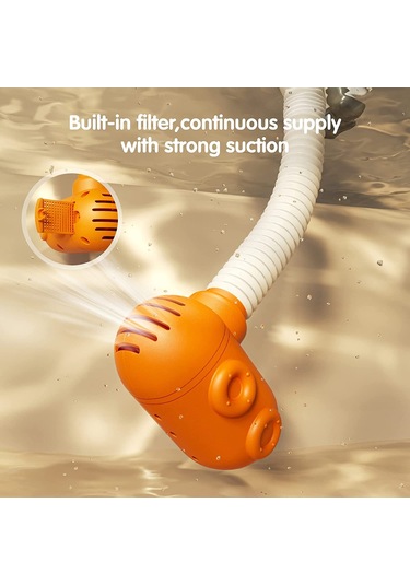 Sevimli Zürafa Bebek Banyosu Duş Başlığı Beyaz Beyaz