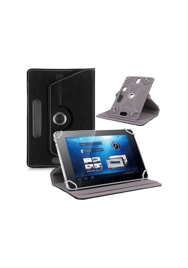 Prolysus Samsung Galaxy Uyumlu Tab A9+plus 11,0" Inç Kılıf Üniversal Dönerli Dönebilen Standlı Stand Olabilen Kapaklı Tablet Kılıfı