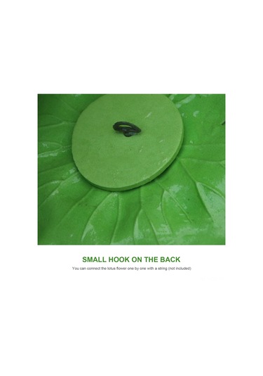 Singree "7 İnç Gerçekçi Yapay Nilüfer Çiçeği - Havuz, Akvaryum Ve Bahçe Dekorasyonu" 112 Karakter