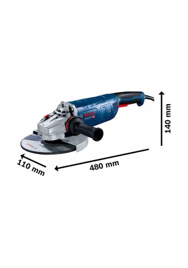 Bosch Professional GWS 24-180 P 2400W Büyük Taşlama Makinesi - 06018C2100