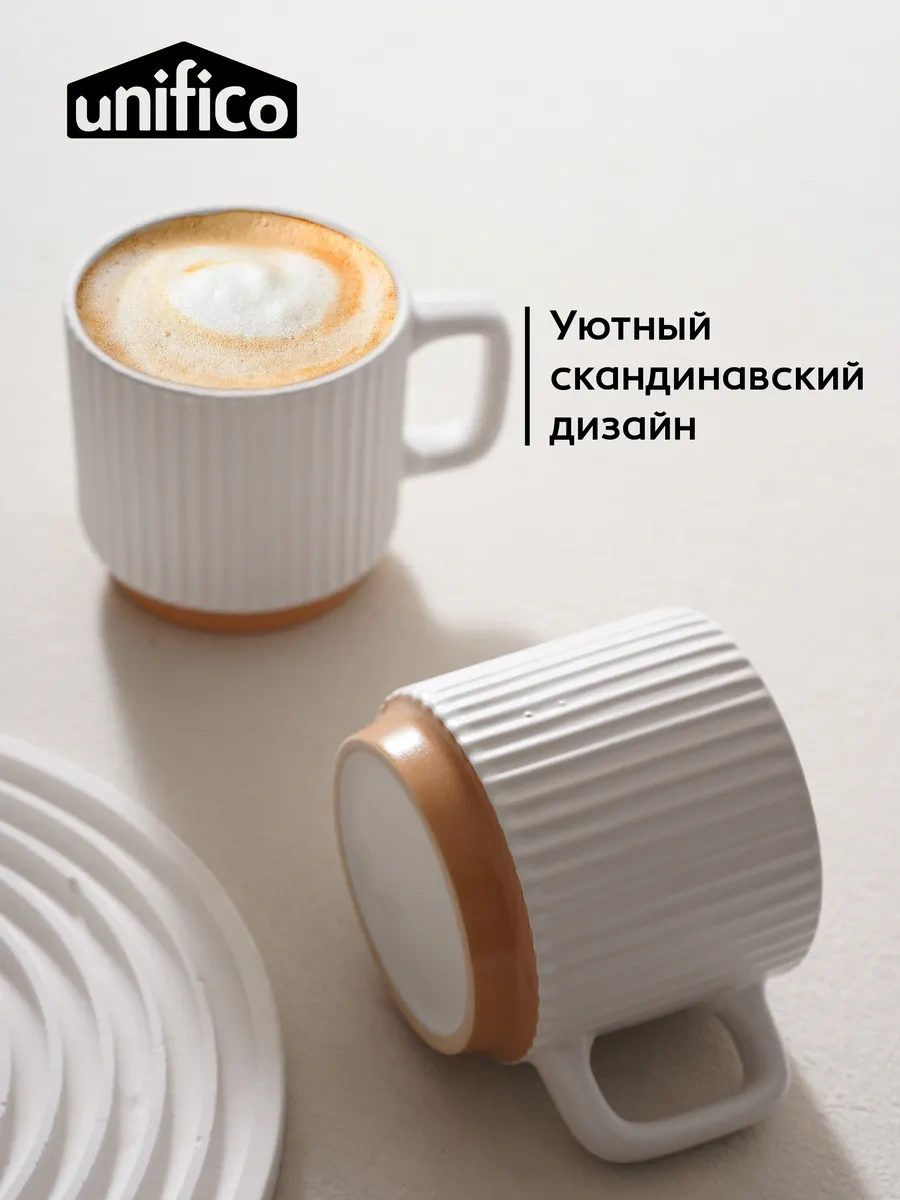 Unifico 240 Ml Como Bianca 2 Adet Seramik Kupa Seti 300970004 Beyaz