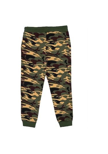 Erkek Çocuk Kamuflaj Desenli Eşofman Takımı Çok Renkli