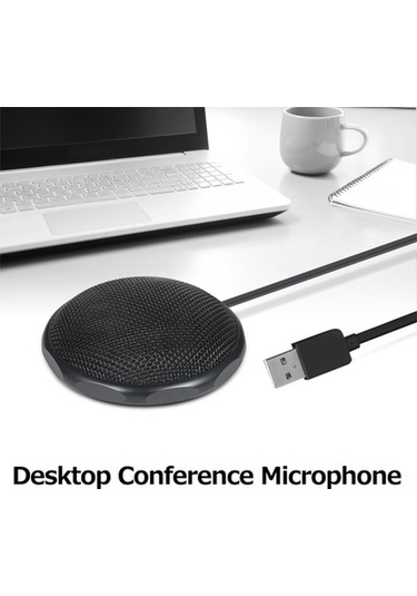 Novahub Usb Taşınabilir 360 Kondenser Mikrofon, Oyun Ve Kayıt Mikrofonu, Masaüstü Mikrofon