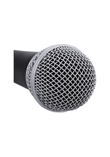 Hfambition Zink Alaşımlı Dinamik Mikrofon, 50hz-15khz Frekans Aralığı, Gürültüsüz Ses, 5m Kablo Xlr-6.35mm , Pil Gereksiz