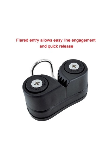 Konesam Nilon Kordon Tutucu 3-12mm Çapı İçin Otomatik Klem 300kg Maksimum Yük 6430 Oranj Spor Ve Deniz Malzemesi