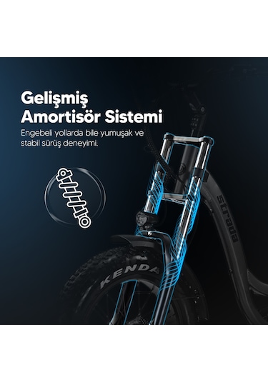 Stradacycles E-TRIO Hidrolik Disk Elektrikli Üç Tekerlekli Antrasit