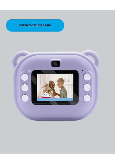 18 Efektli Şipşak Kamera Oyunlu, Müzik Çalarlı Ve Anında Baskı Özellikli