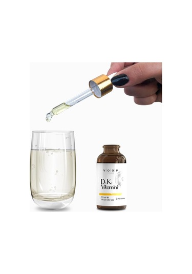 Voop D3K2 Vitamini. D3 Vitamini. D Vitamini Sprey Ve Damla 20 Ml