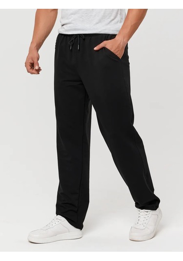Raesgolden Lastikli Spor Pantolonlar 250885522 Siyah