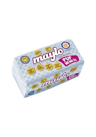 Maylo Puf Mendil 100 Yaprak 10'lu Paket Toplam 1000 Yaprak Puf