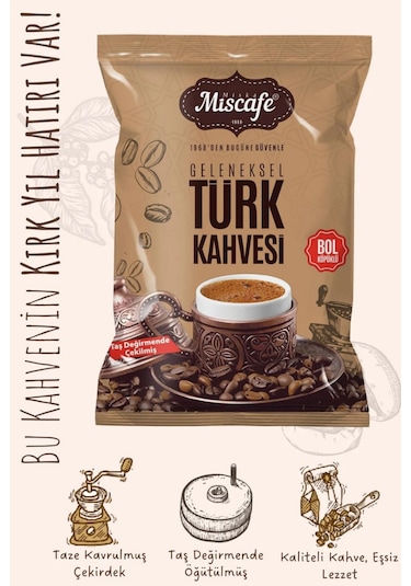 Miscafe Geleneksel Türk Kahvesi 100 G